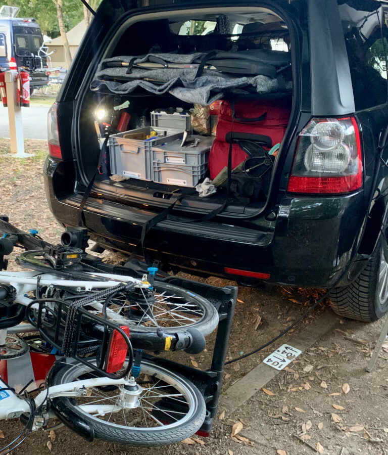 Freelander 2 – Heckausbau für Camping