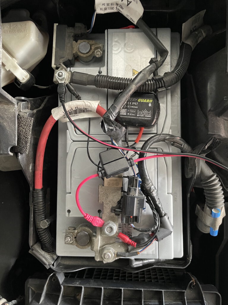 Autobatterie laden