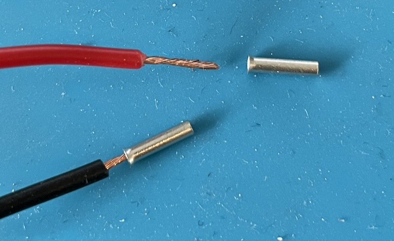 Aderhülsen zur Stabilisierung